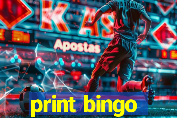 print bingo